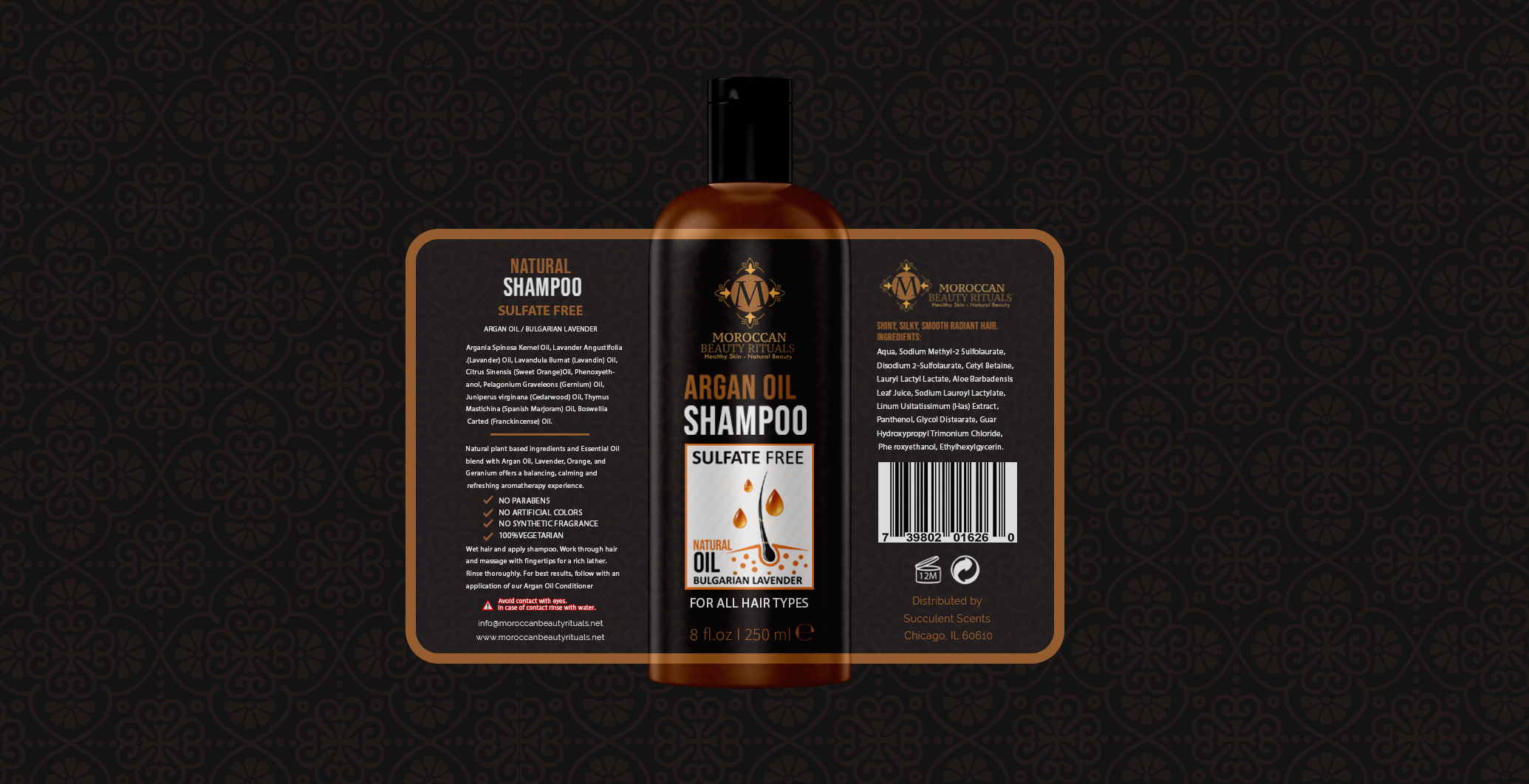 Shampoo Label